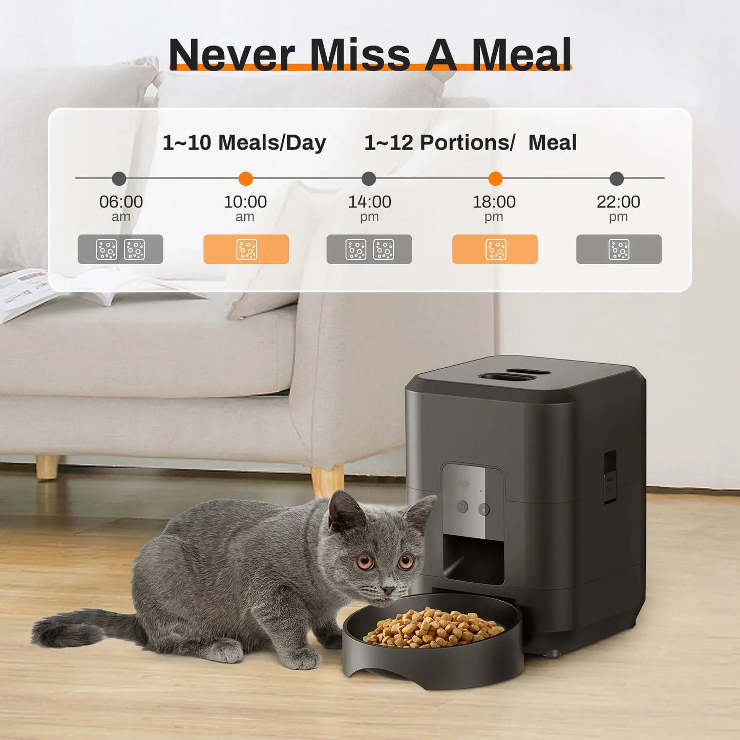 Comedero Automático Inteligente para Mascotas