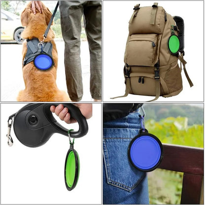 Comedero y Bebedero Portátil Plegable